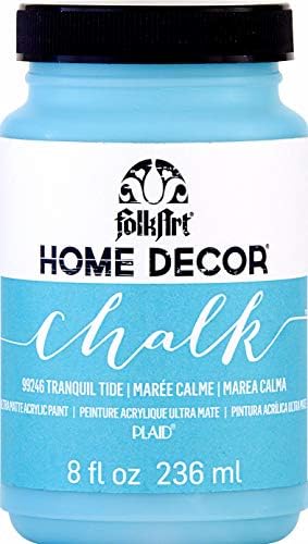 FolkArt Home Decor Chalk Acrylic Paint, 8 oz, Tranquil Tide by FolkArt