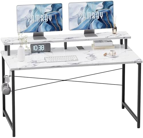 Pamray 47 Inch Small Computer Desk by PAMRAY