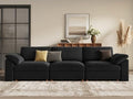 EASE MOOSE 3-Seat Cloud Sectional Sofa, Modern Comfy Deep Seat by EASEMOOSE