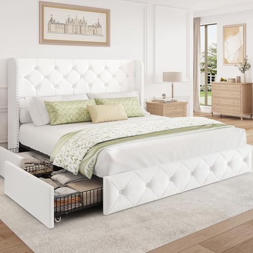 BRELTAM Queen Size Bed Frame by Breltam
