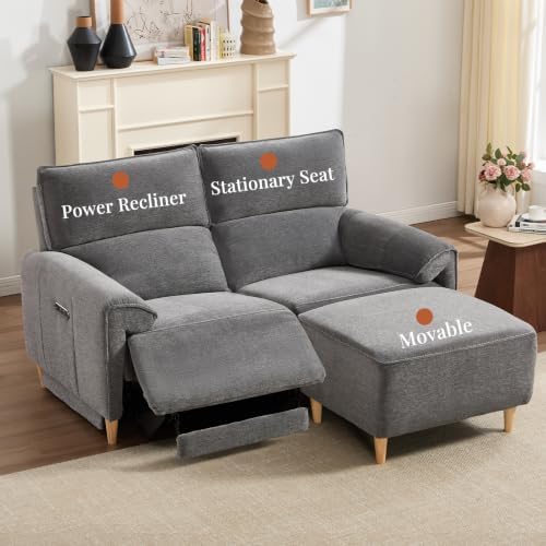 ANJ Loveseat Left Recliner Chaise - Image 3