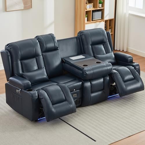 URRED Power Loveseat Recliner Sofa - Image 2
