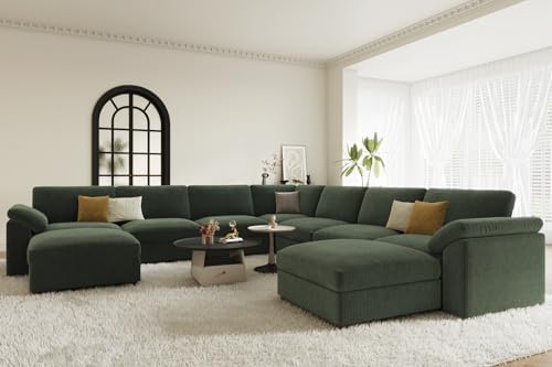 EASE MOOSE Oversized Modular Sectional Sofa, U Shaped Sectional Couch - Image 3