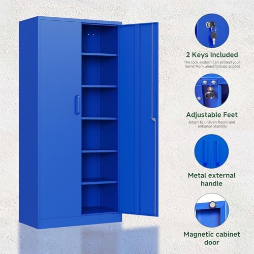 Letaya Metal Garage Storage Cabinets - Image 4