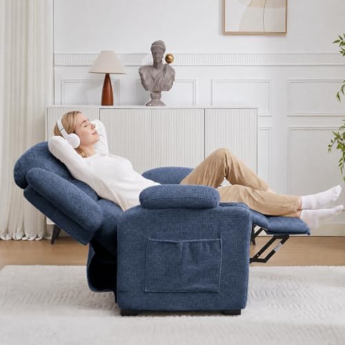 Garvee Oversized Power Recliner Chair 26" Seat Remote & Memory Presets - Image 5
