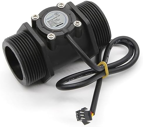 2" Water Flow Sensor Food-Grade Switch Hall Effect Flowmeter Fluid Meter - Image 2