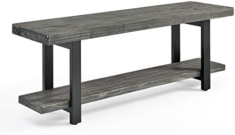 Pomona Solid Wood Entryway Bench by AlaterreFurniture