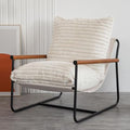MAXYOYO Accent Chair, Sherpa Arm Chair by MAXYOYO