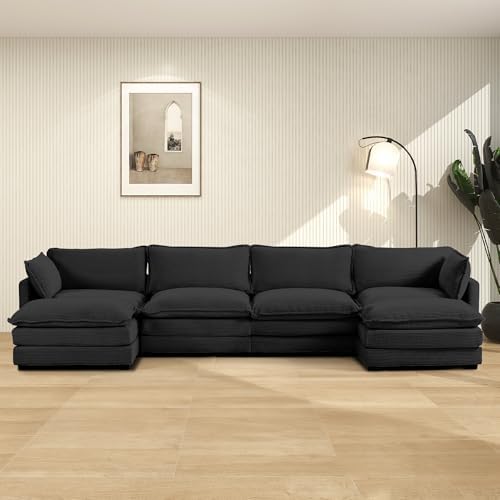 ROWHY 148'' Modular Sectional Cloud Couch by ROWHY
