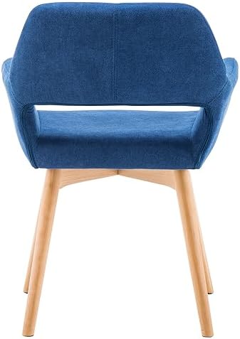Mid Century Modern Dining Chairs Set of 2 & 4 & 6 Comfy Accent Chair - Image 6