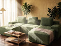 122" U Shaped Oversized Cloud Boneless Couch, Cloud Sectional Couches by VYUXWO