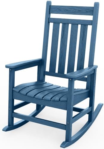 SERWALL Outdoor Rocking Chair, Oversized Rocking Chair by SERWALL
