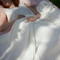 Bedsure Cooling Waffle Blanket for Hot Sleepers, Oversized King by BEDSURE