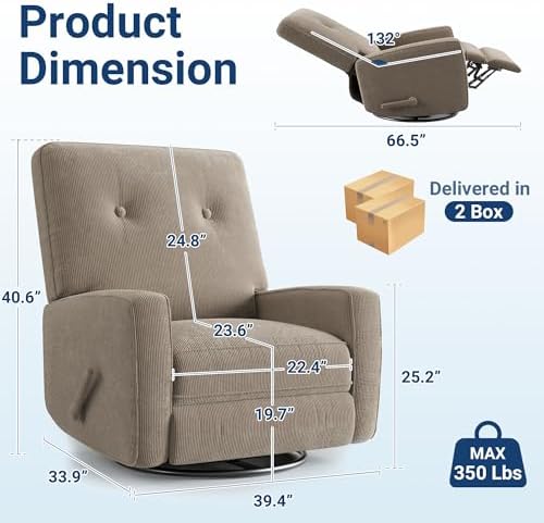 IDEALHOUSE 360° Recliner Chair - Image 2