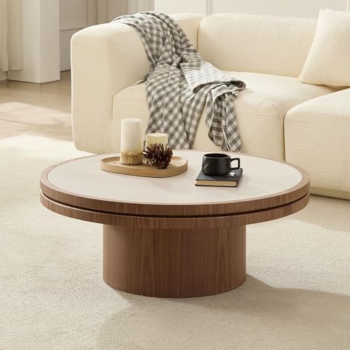 35.43 Inch Sintered Stone Coffee Table by SCANORDIC