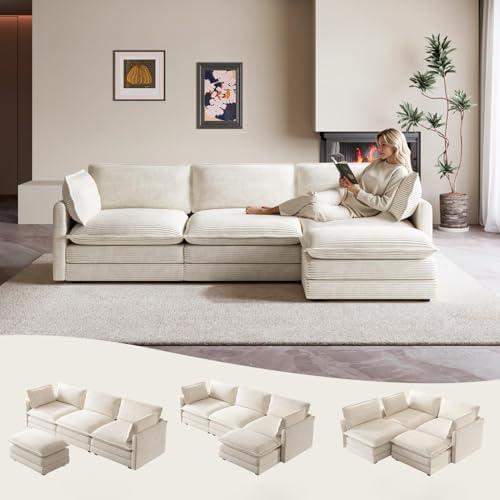 ROWHY 104'' Modular Sectional Cloud Couch by ROWHY