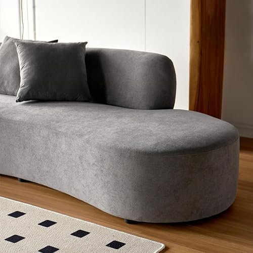 Container Furniture Direct 90" Curved Sofa - Image 4