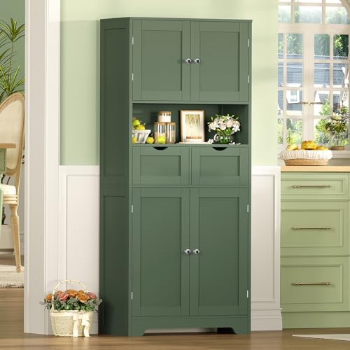 TEENFON Tall Bathroom Storage Cabinet - Image 5