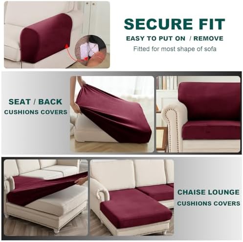 UNBBRRL Stretch Sofa Cushion Covers - Image 3