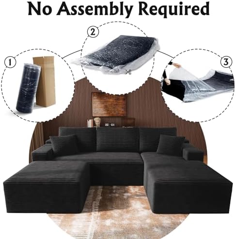 Boneless Couch Modular Sectional Sofa Cloud Couch - Image 6