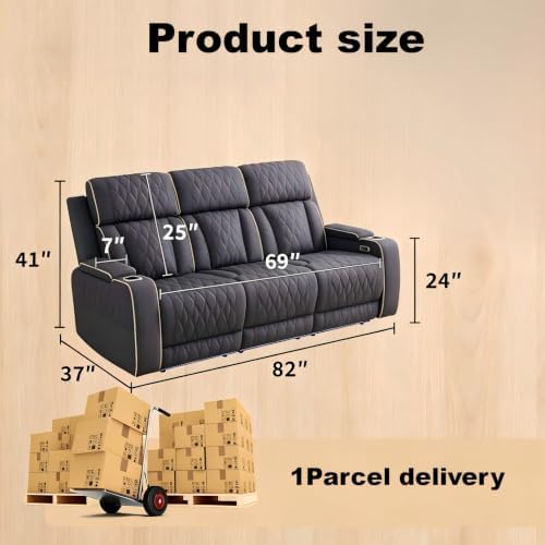 Leather Power Recliner Sofa Set - Image 2