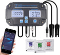Smart Water Quality Tester 6-in-1 pH/EC/TDS/Salinity/S.G and Temperature Meter by Landtek