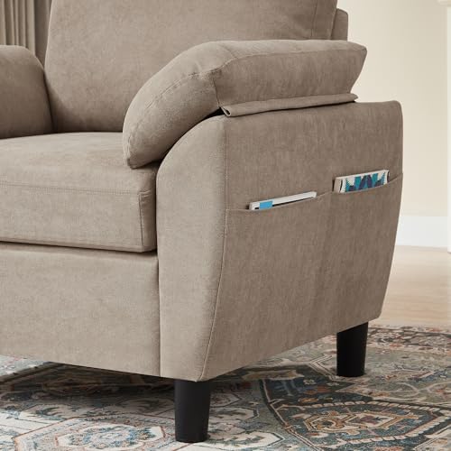 Accent Reading Chair, Single Sofa Armchair Couch - Image 3