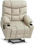 MCombo Power Lift Recliner for Elderly, Leather R7289 by MCombo