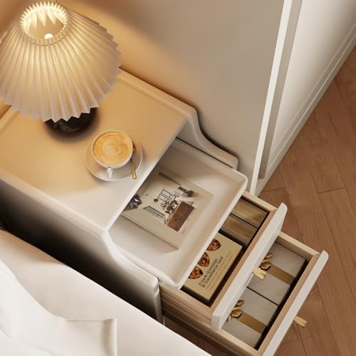 AQIMUELE Wood Nightstand, Bedside Table - Image 3