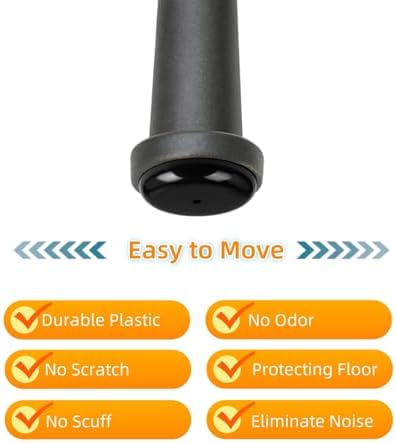 Wrought Iron Patio Furniture Feet Caps - Image 4