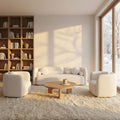 3-Piece Curved Sofa Set by Alyncasa