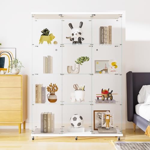 LFT HUIMEI2Y 12-Shelf Glass Display Cabinet by LFTHUIMEI2Y