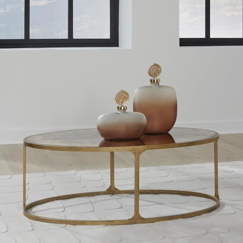 Signature Design by Ashley Oval Coffee Table - Image 2