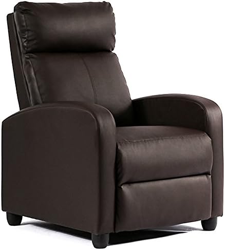 FDW Recliner Chair Reclining Sofa Leather Chair Home Theater Seating Lounge by FDW