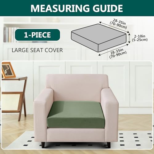 UNBBRRL Stretch Sofa Seat Cushion Cover - Image 2