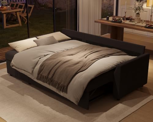 Sofa Bed, Sleeper Sofa with Storage, Pull Out Couch, L Shaped Sofa - Image 4