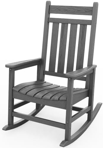 SERWALL Outdoor Rocking Chair, Oversized Rocker by SERWALL