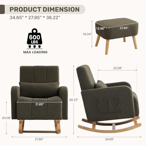 HCHAIRH Rocking Nursing Chair - Image 2