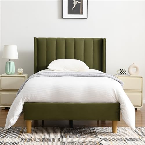 YUHUASHI Twin Bed Frame，Platform Bed - Image 3