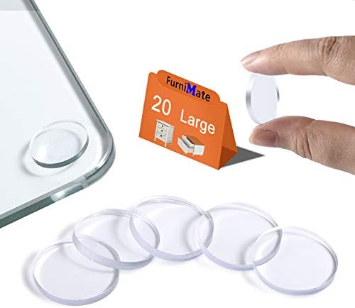 Glass Table Top Anti Slip Pads by FurniMate