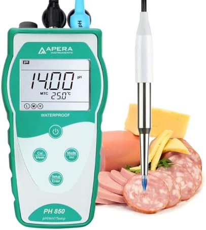 Apera Instruments Value Series PH850-SS Portable pH Meter Kit by AperaInstruments