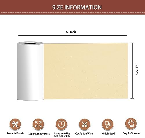 Leather Repair Patch Tape Kit, Self Adhesive Leather Repair - Image 2