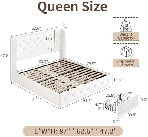 BRELTAM Queen Size Bed Frame - Image 2
