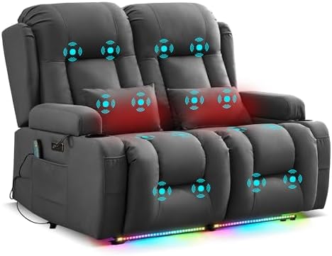 URRED Power Loveseat Recliner Sofa by URRED
