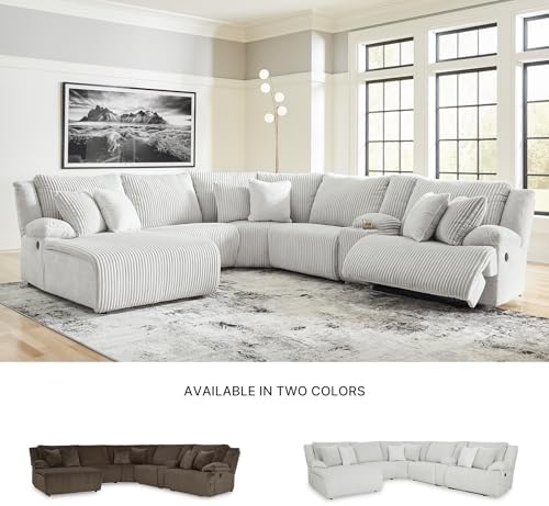 Signature Design by Ashley 6-Piece Reclining Sectional Sofa - Image 7