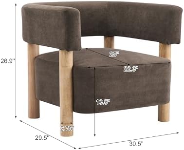 Christopher Knight Home Carly Low Profile Accent Chair, Boucle Upholstered - Image 2