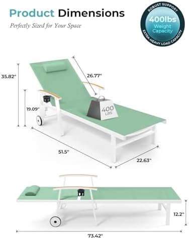 Ciokea Outdoor Lounge Chair - Image 2