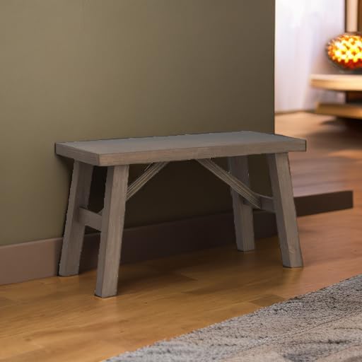 Wnutrees Sawmill Solid Wood Bench - Image 5