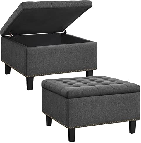 Yaheetech 28in Storage Ottoman Coffee Table by Yaheetech