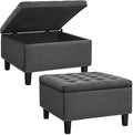 Yaheetech 28in Storage Ottoman Coffee Table by Yaheetech